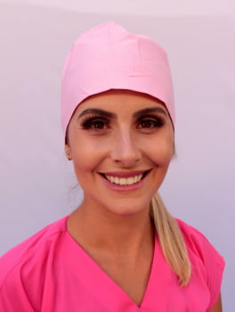 Gorro Cor de Rosa