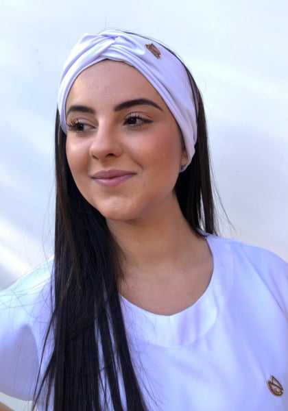 Turbante Branco