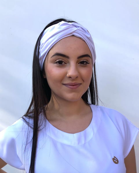 Turbante Branco